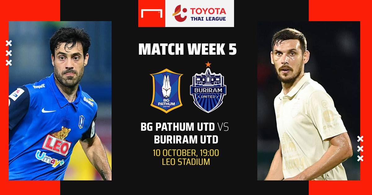 TOYOTA THAI LEAGUE PREVIEW : บีจี ปทุมฯ - บุรีรัมย์ ยูไนเต็ด