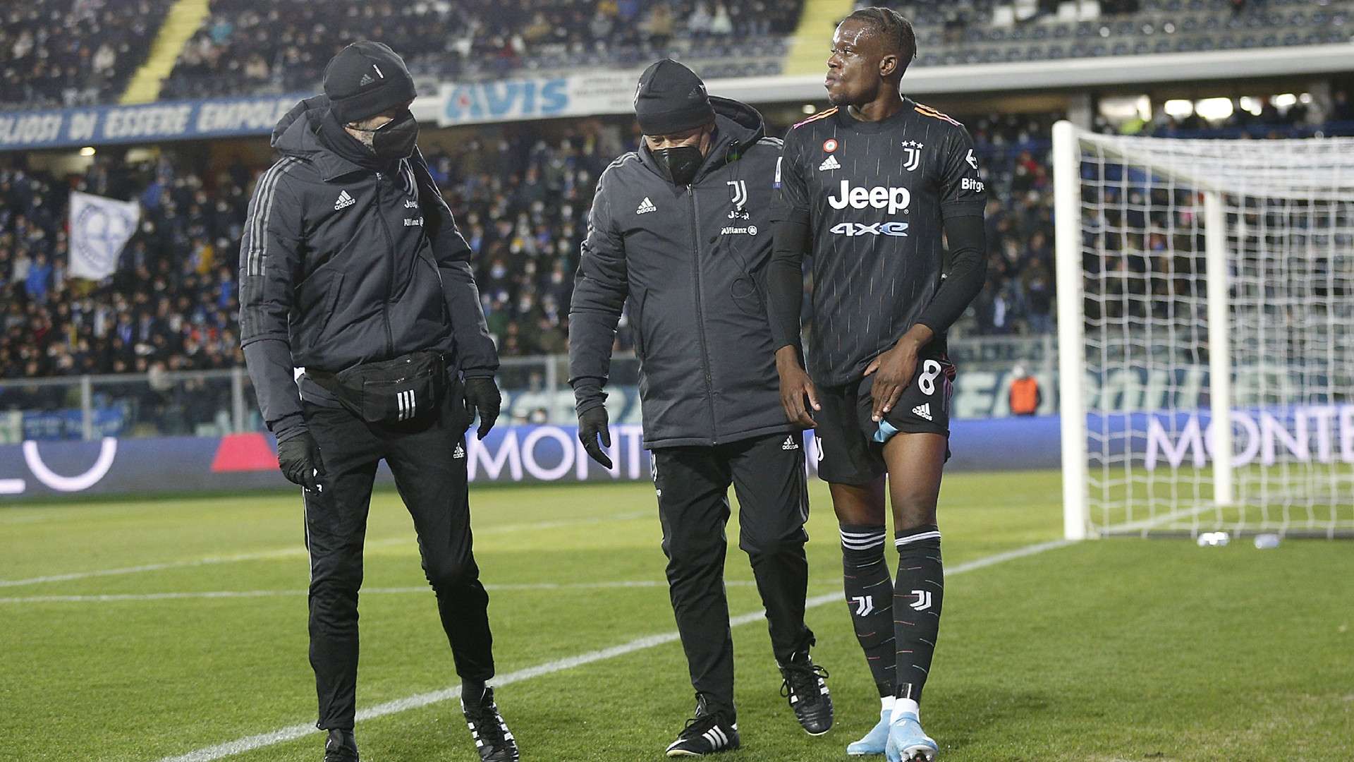 Denis Zakaria injury Empoli Juventus Serie A