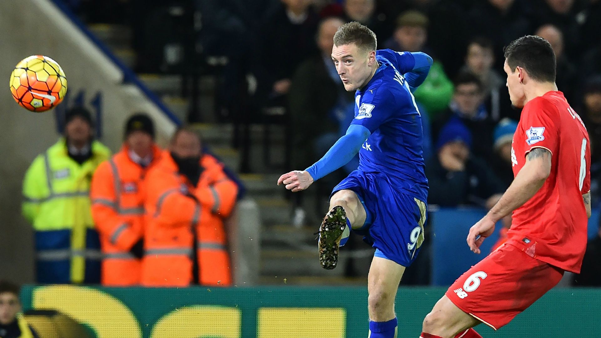 Jamie Vardy Leicester City Liverpool