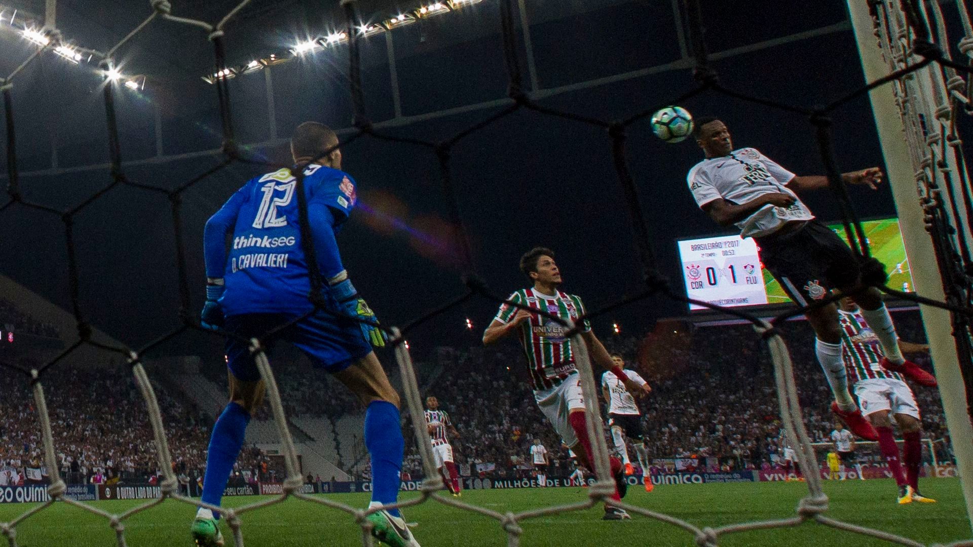 Jo gol Corinthians Fluminense Brasileirao Serie A 15112017