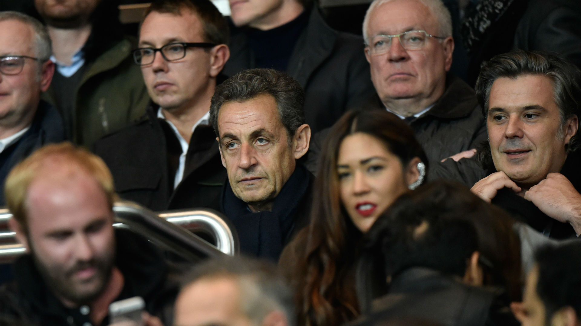 Nicolas Sarkozy Vincent Labrune Paris SG Marseille Ligue 1 09112014