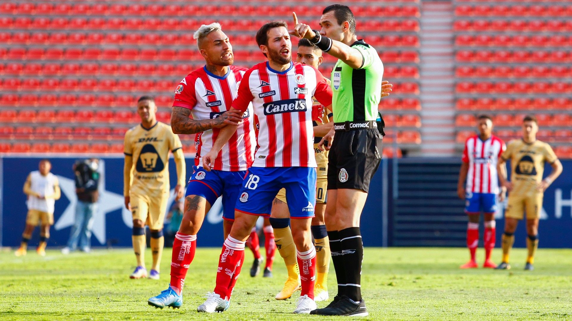 Damian Batallini Camilo Mayada San Luis Pumas Guardianes 2021