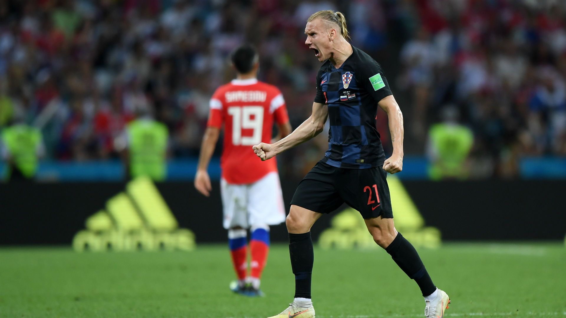 russia croatia - domagoj vida - world cup - 07072018
