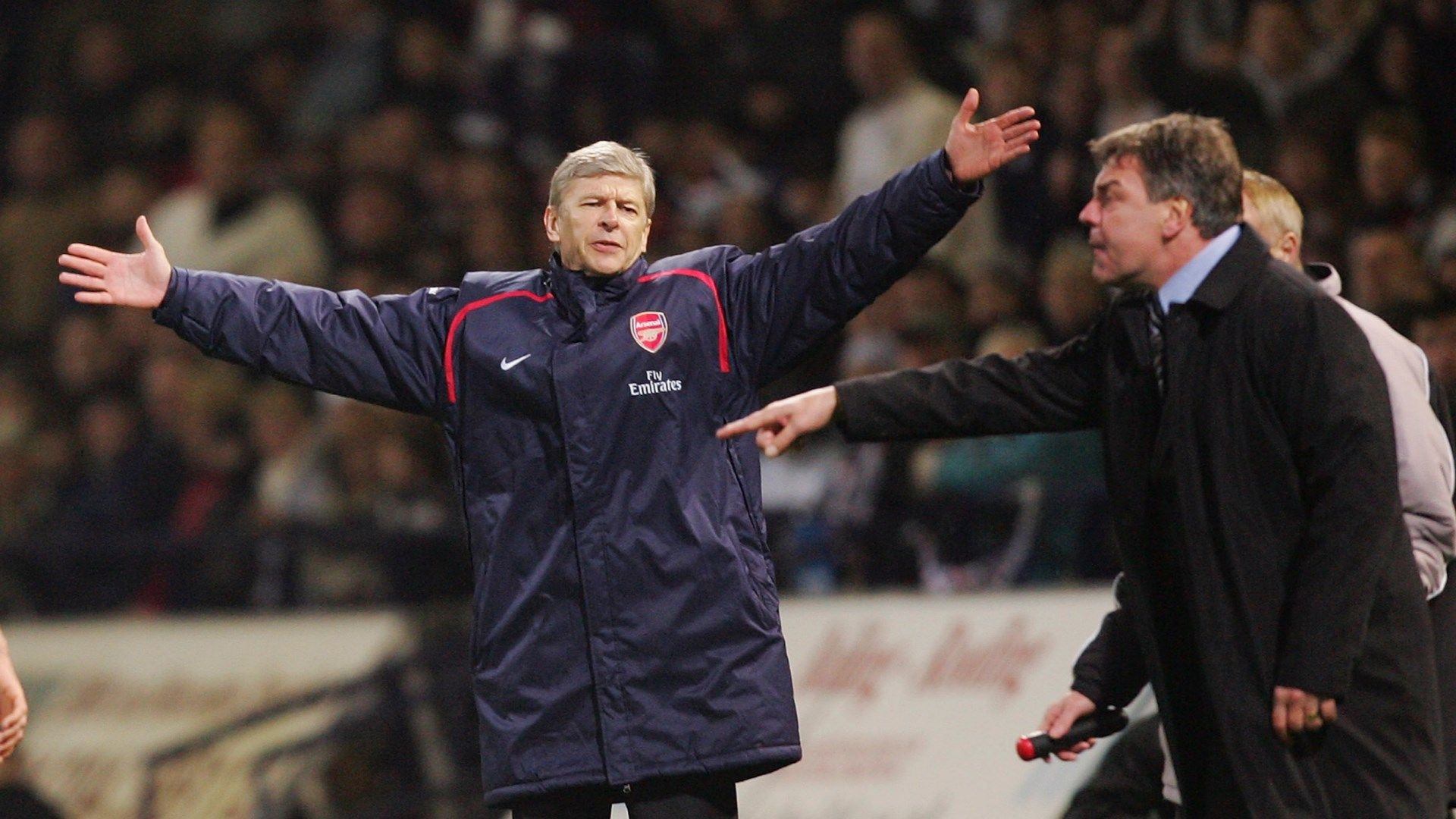 Sam Allardyce Arsene Wenger