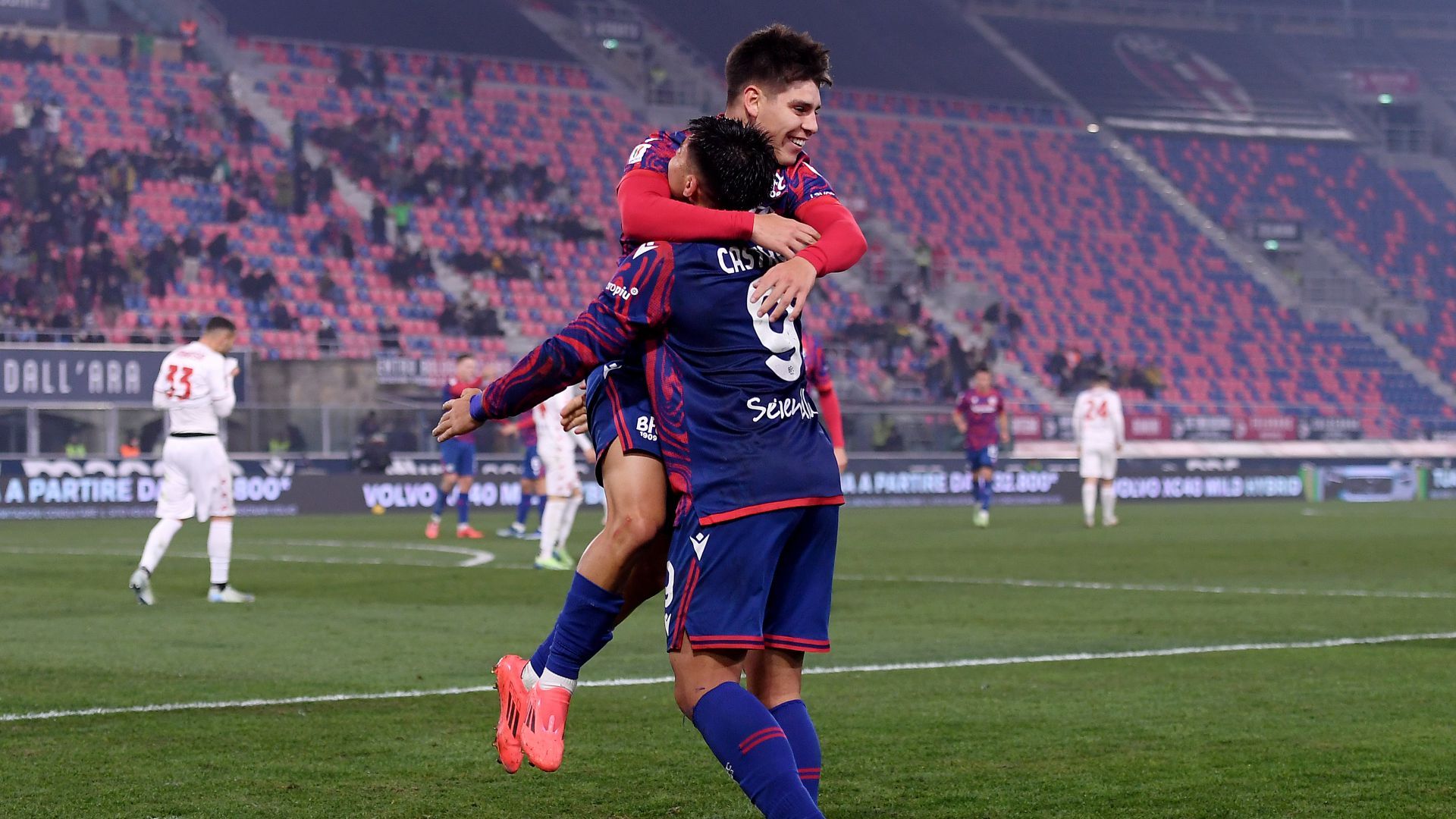 Benjamin Dominguez Bologna Monza Coppa Italia