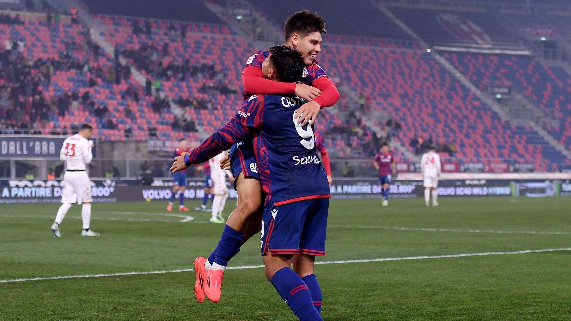 Benjamin Dominguez Bologna Monza Coppa Italia