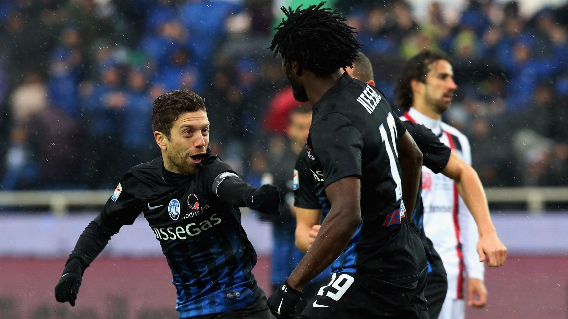 Alejandro Gomez, Franck Kessié, Atalanta, Cagliari, Serie A, 02052017
