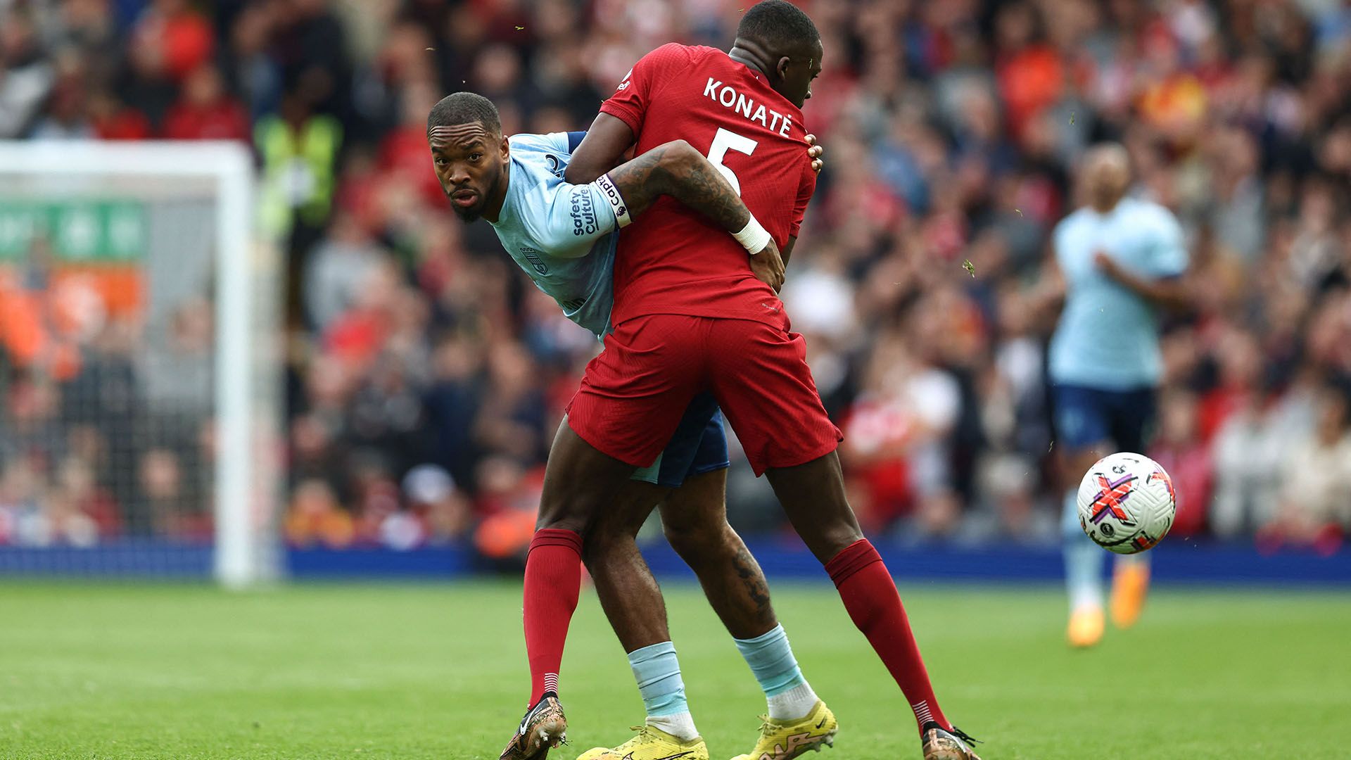 Ibrahima Konate Liverpool Brentford 2022-23