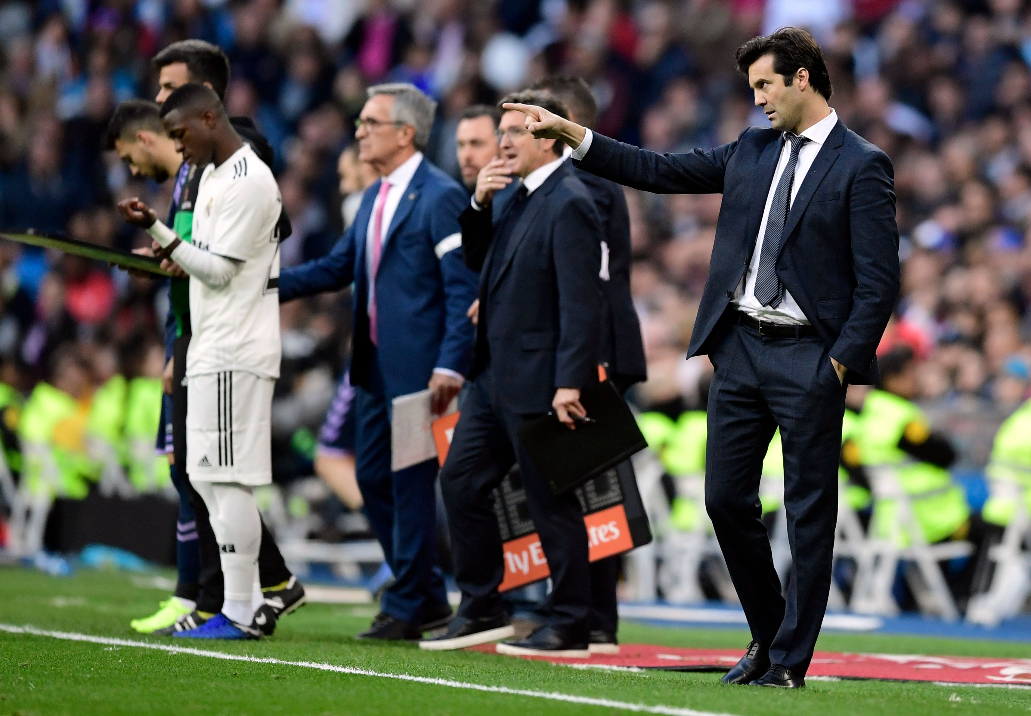 Solari Vinicius Real Madrid Valladolid LaLiga