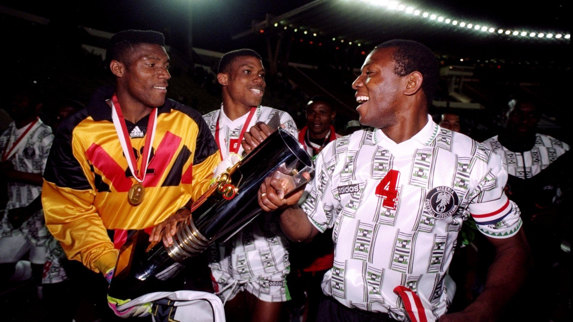 Peter Rufai, Augustine Eguavoen and Stephen Keshi