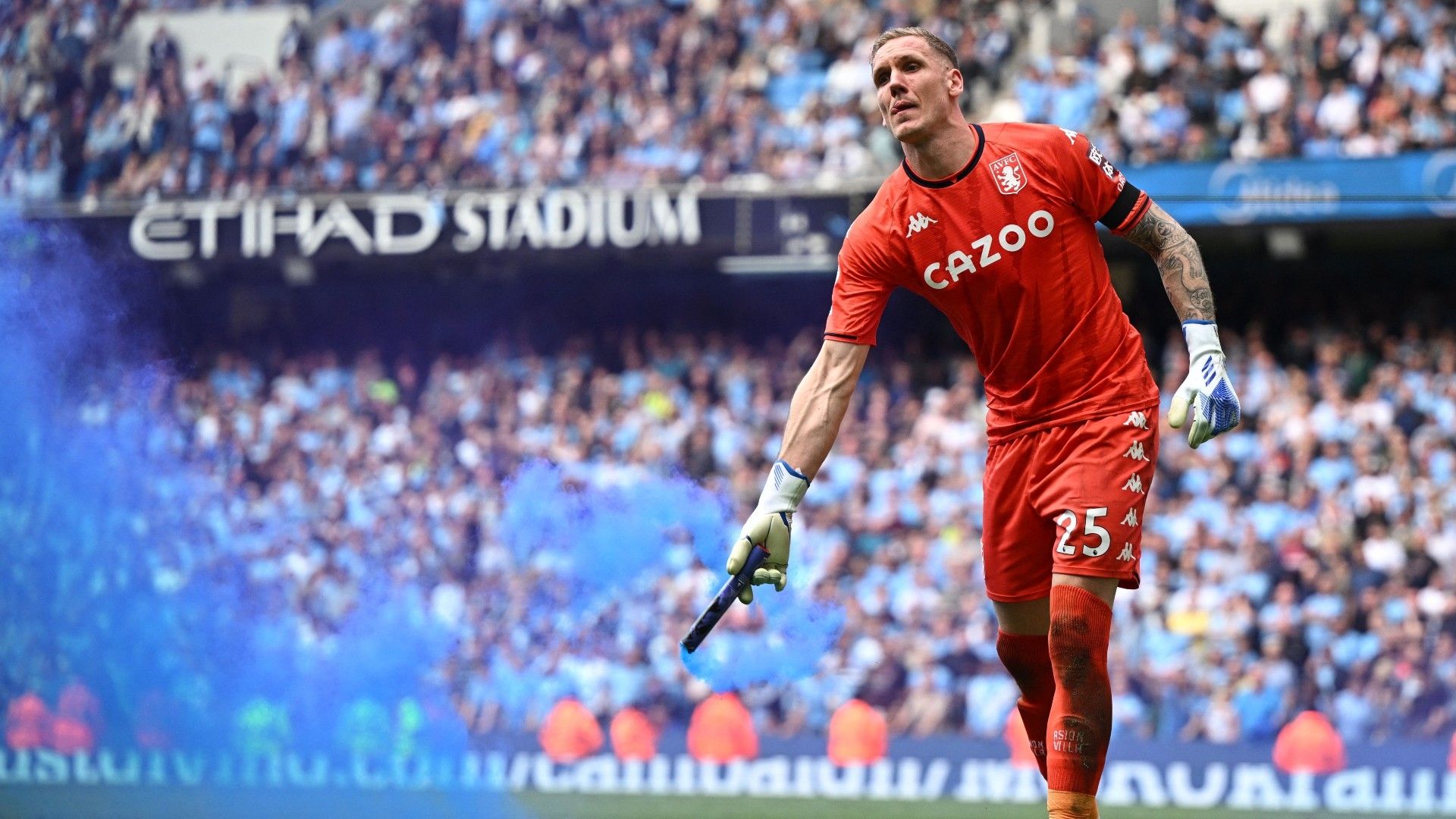 Robin Olsen Aston Villa Manchester City 2021-22