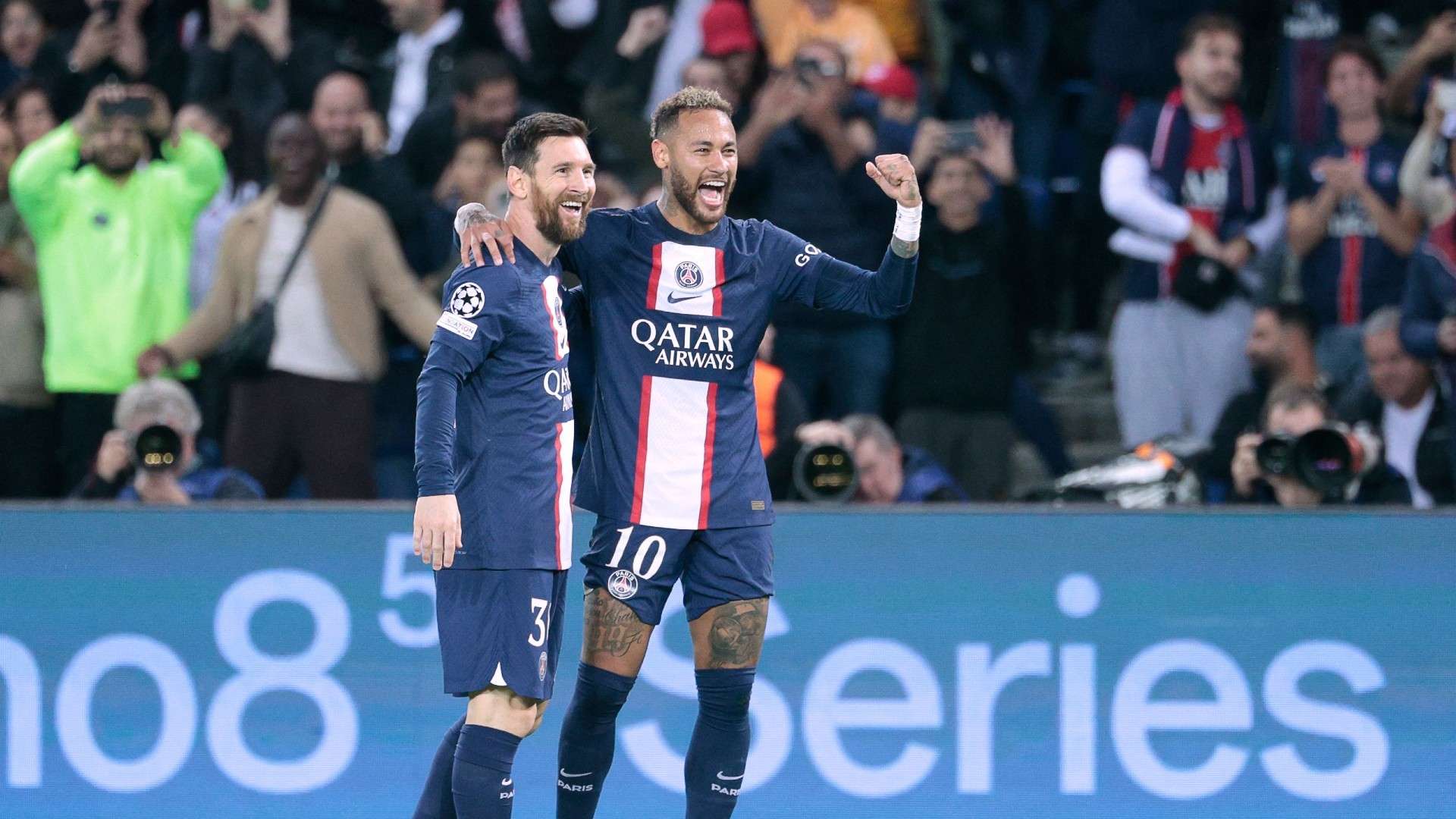 Lionel Messi Neymar PSG 2022-23