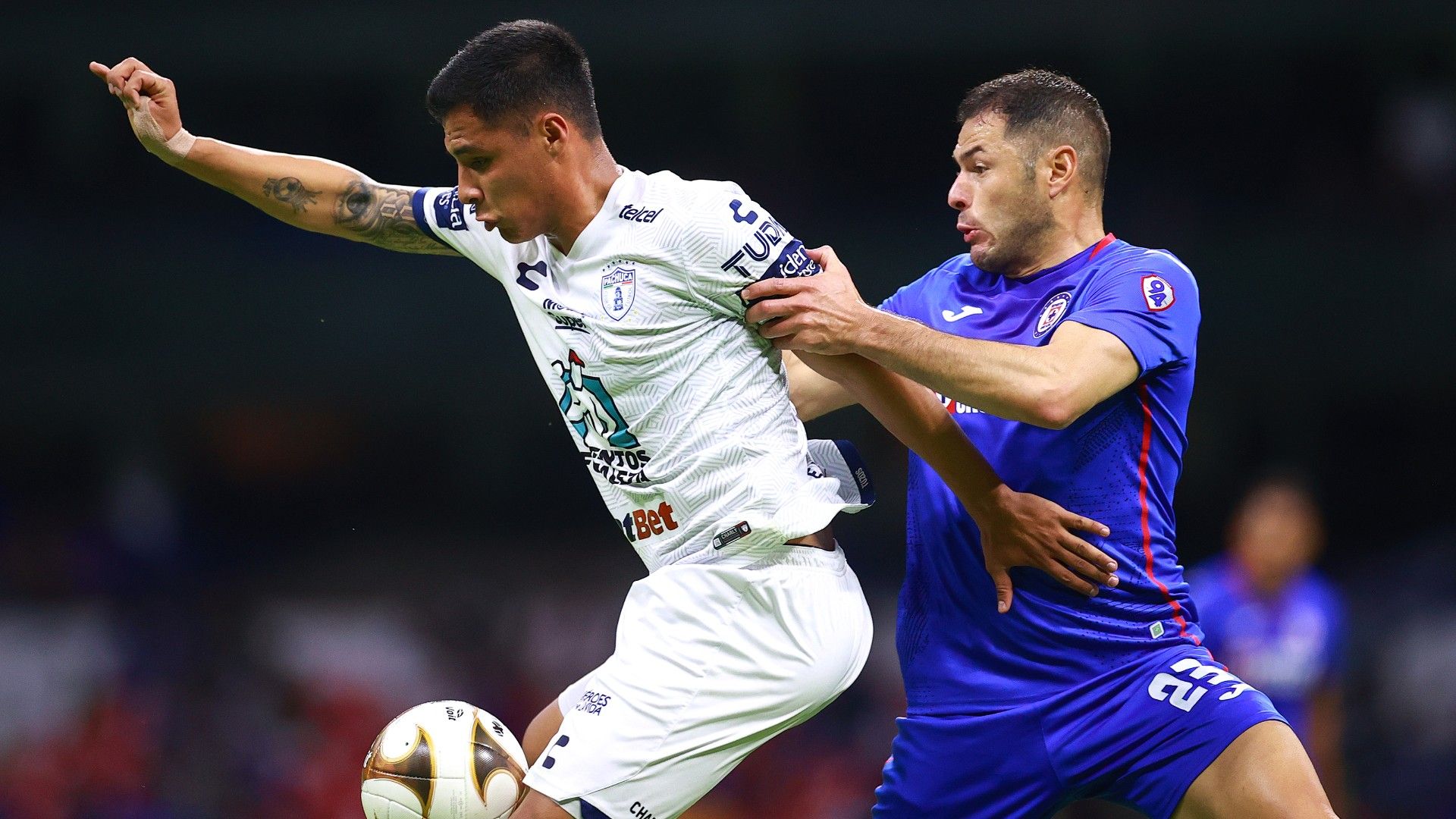 Pablo Aguilar Cruz Azul vs Pachuca Guardianes 2021