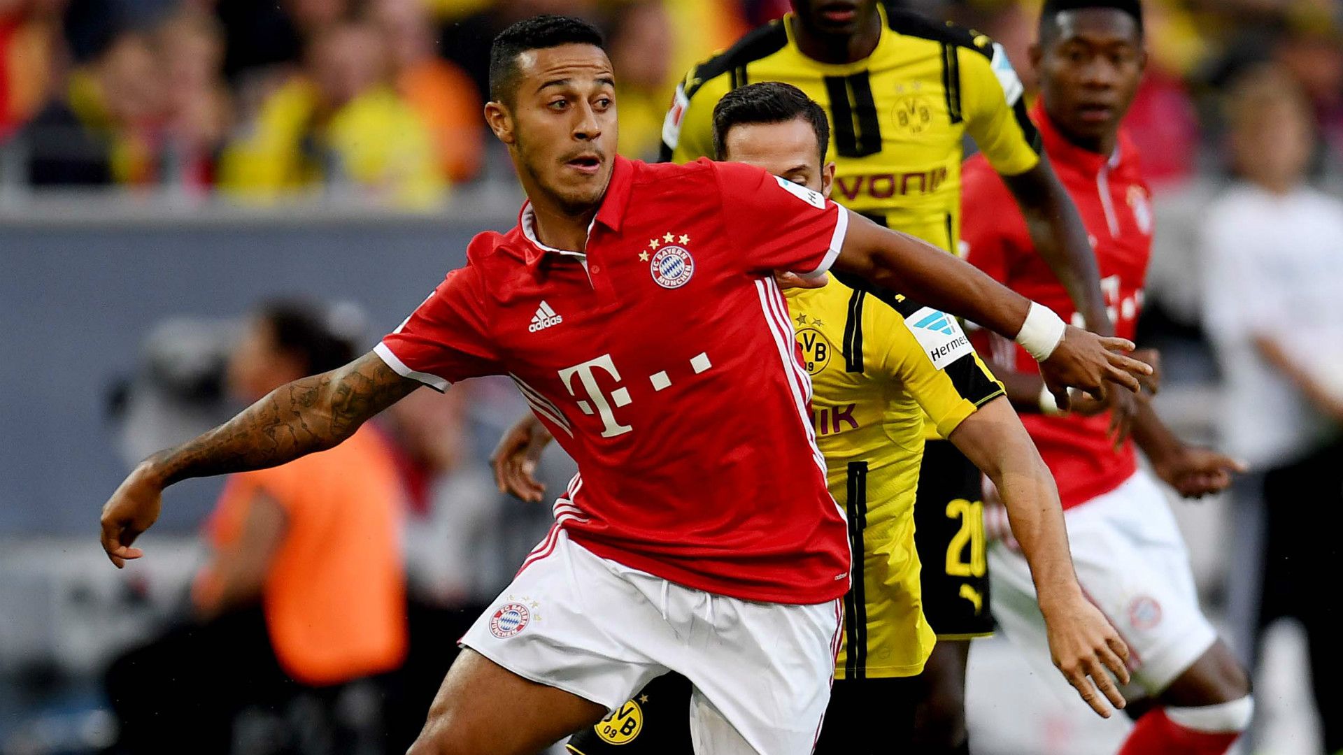 Thiago Alcantara FC Bayern Supercup 14082016