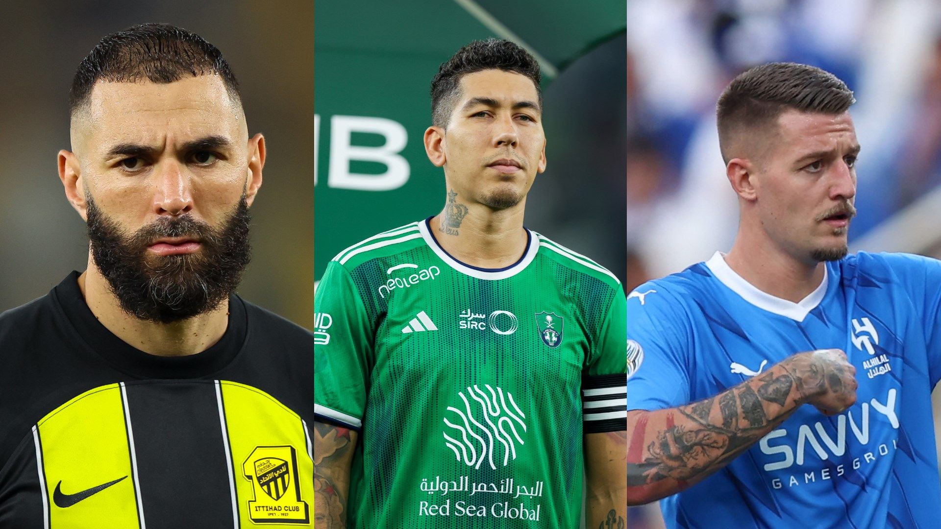 Sergej Milinkovic-Savic  - roberto firmino - karim benzema