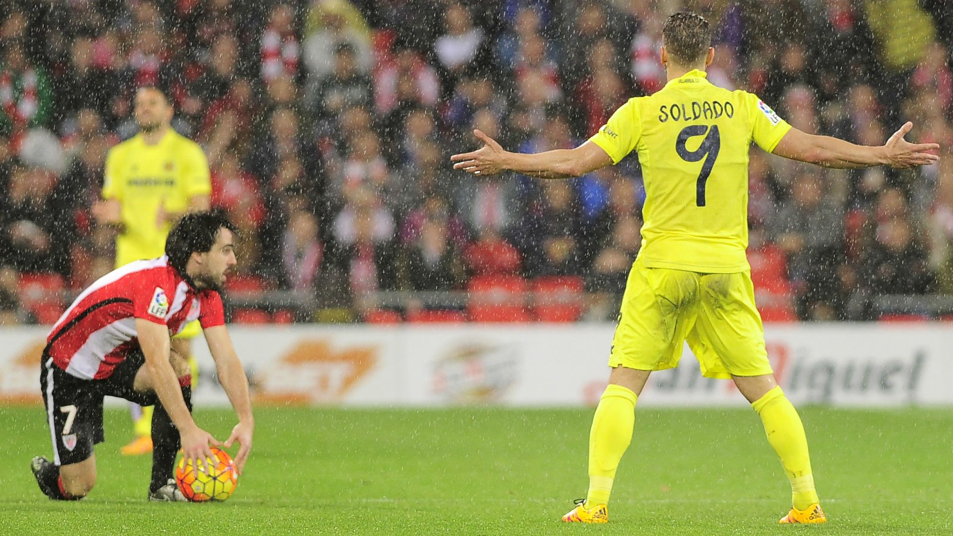 Beñat Roberto Soldado Athletic Club Villarreal Liga BBVA