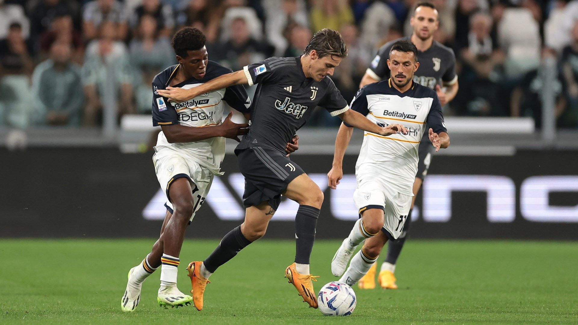 Patrick Dorgu Lecce Juventus Serie A 2023-24