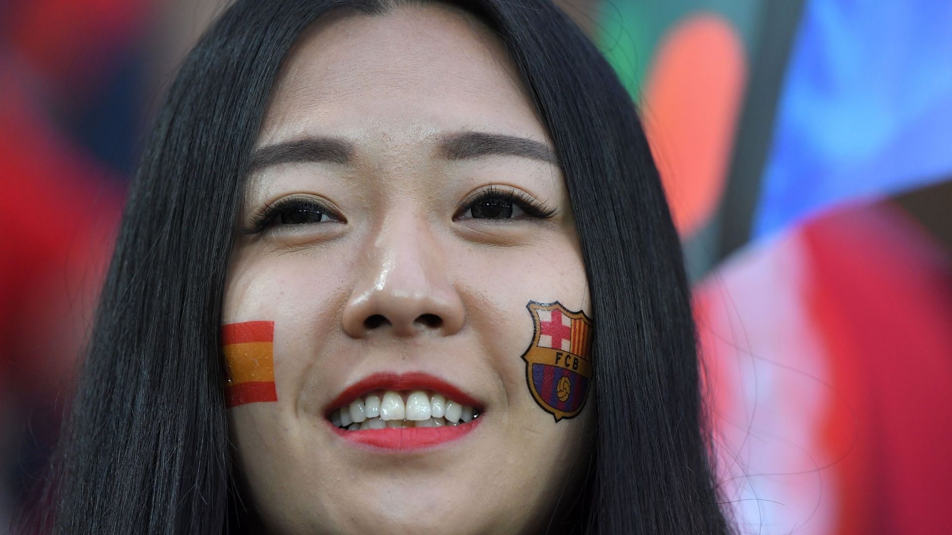 美女サポワールドカップ_スペインvsモロッコ_スペイン2