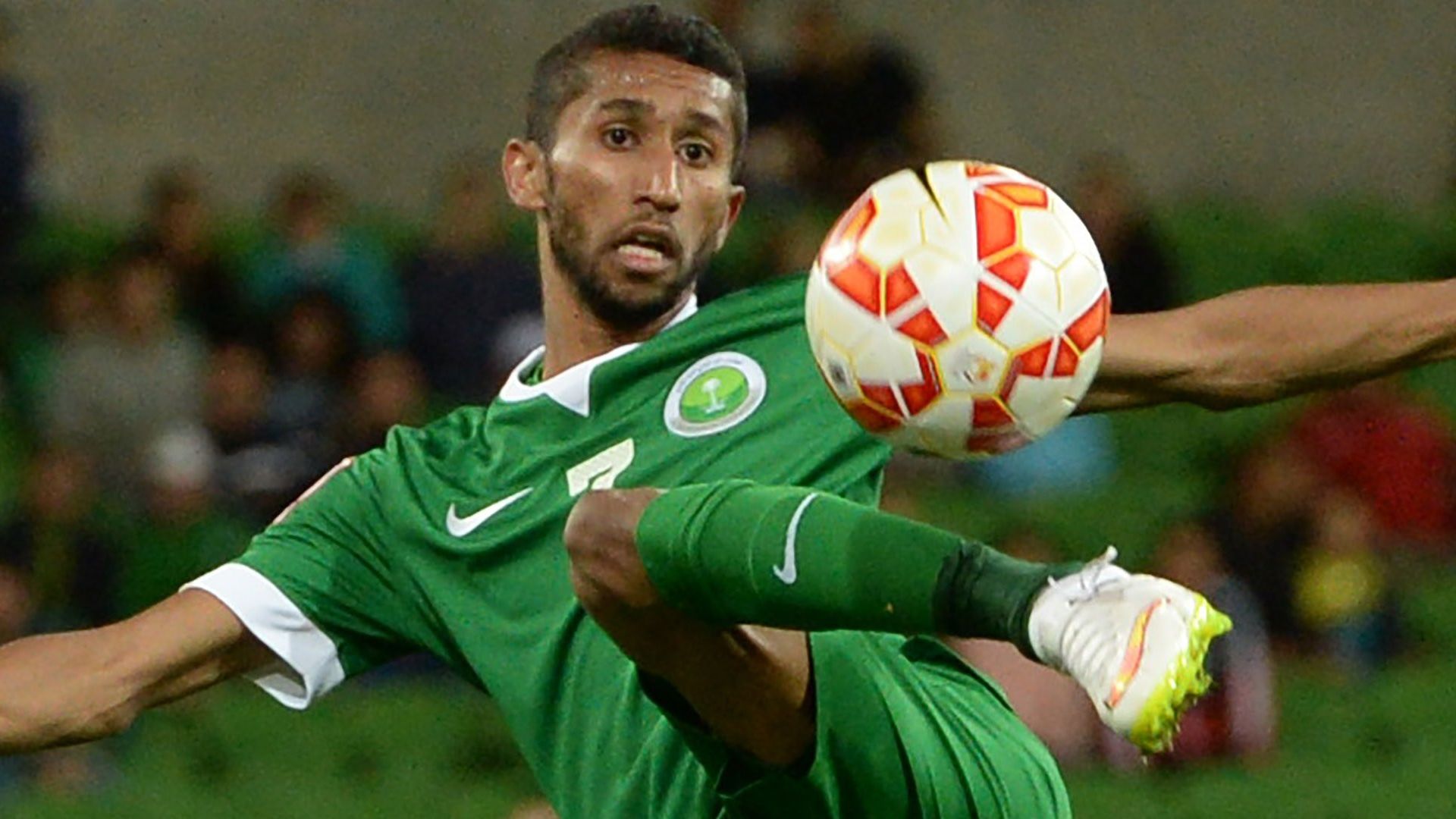 Salman Alfaraj of Saudi Arabia during the Group B Asian