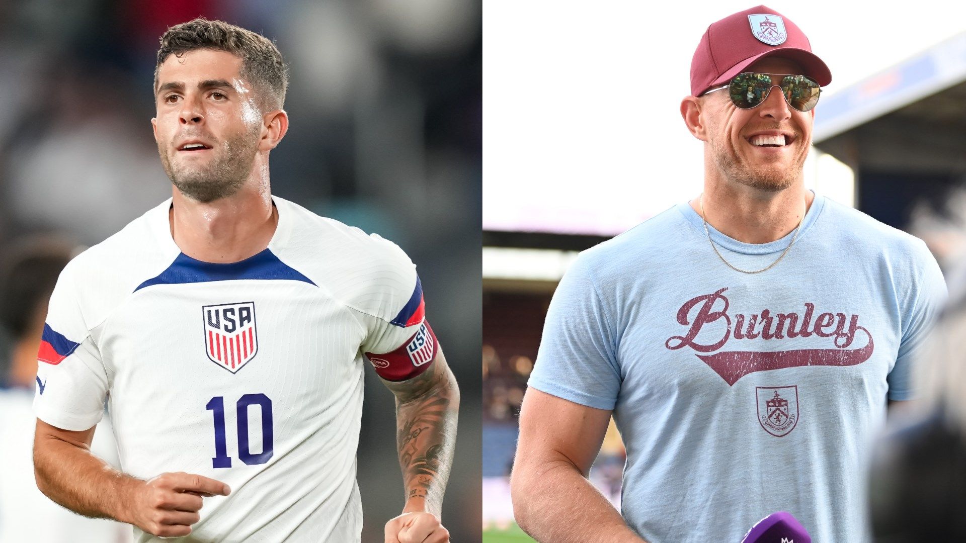 Christian Pulisic JJ Watt split