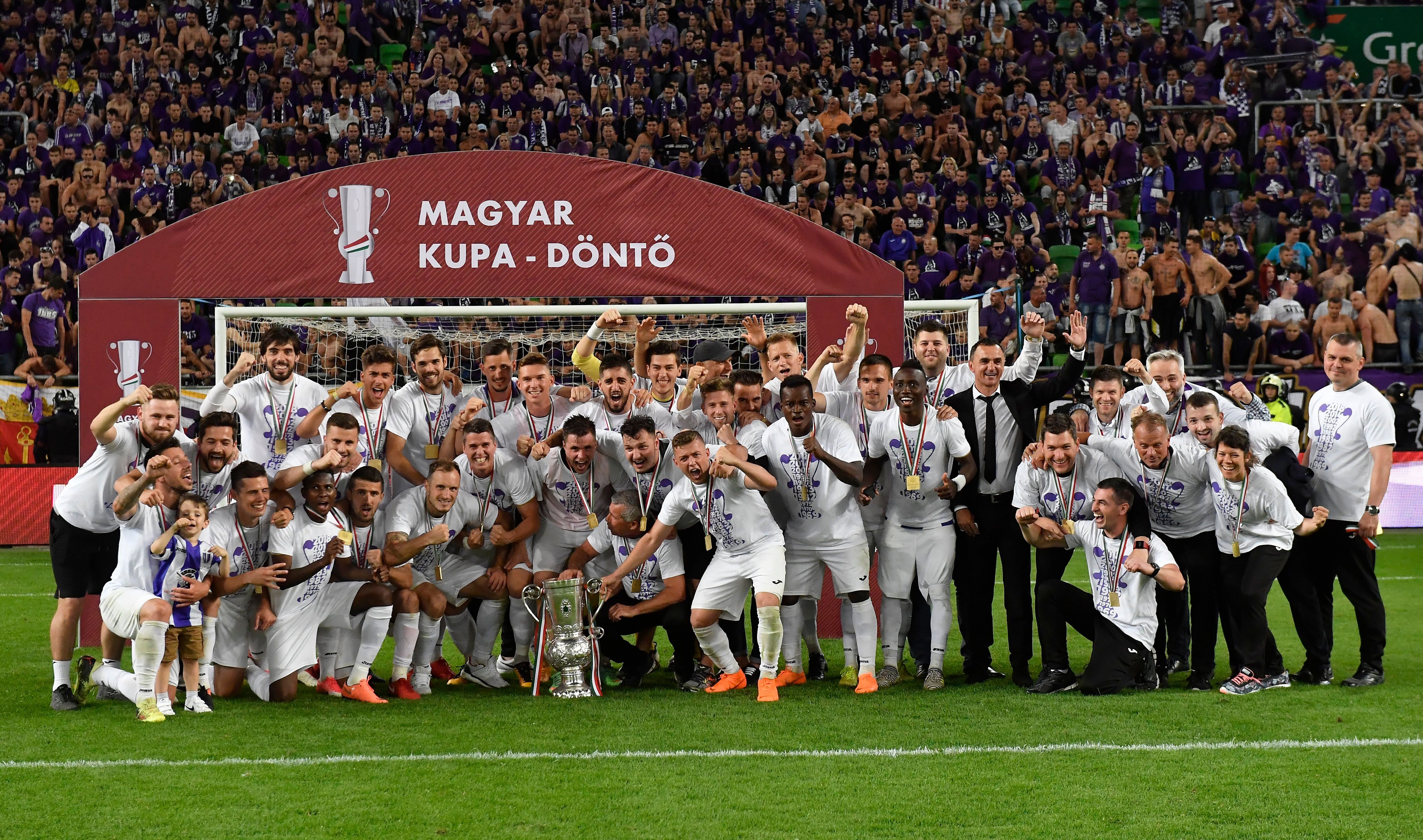 Újpest Kupagyőzelem