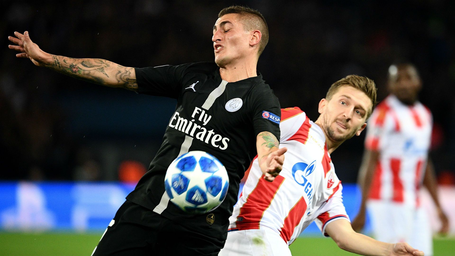 Marco Verratti Paris Saint-Germain Red Star Champions League