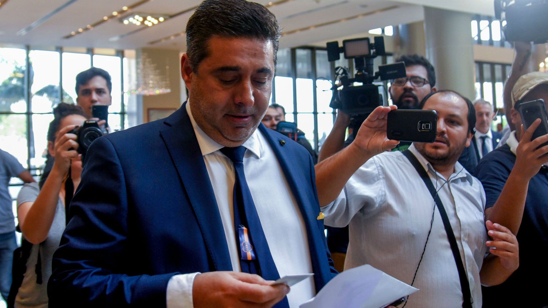 Daniel Angelici Conmebol Paraguay 27112018