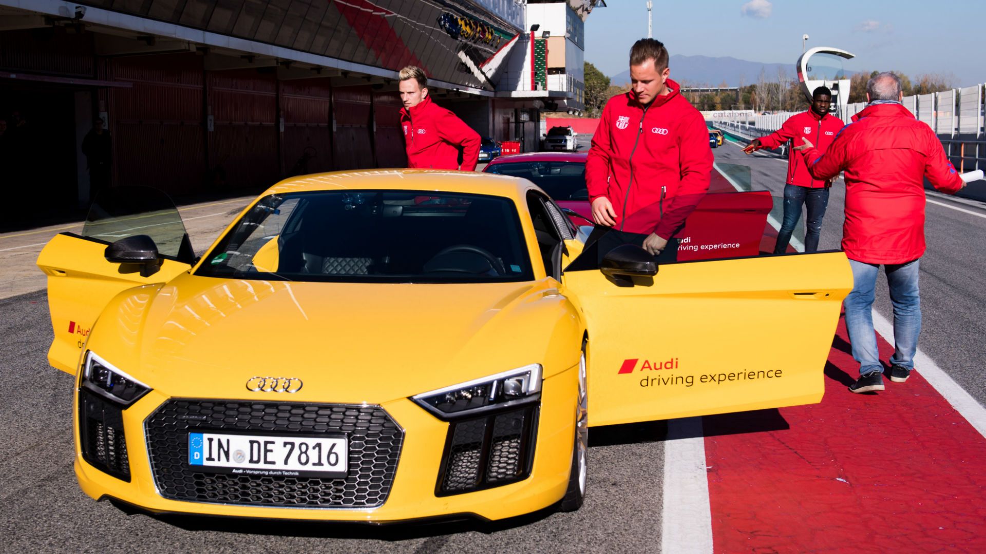 Ivan Rakitic Ter Stegen Audi Barcelona