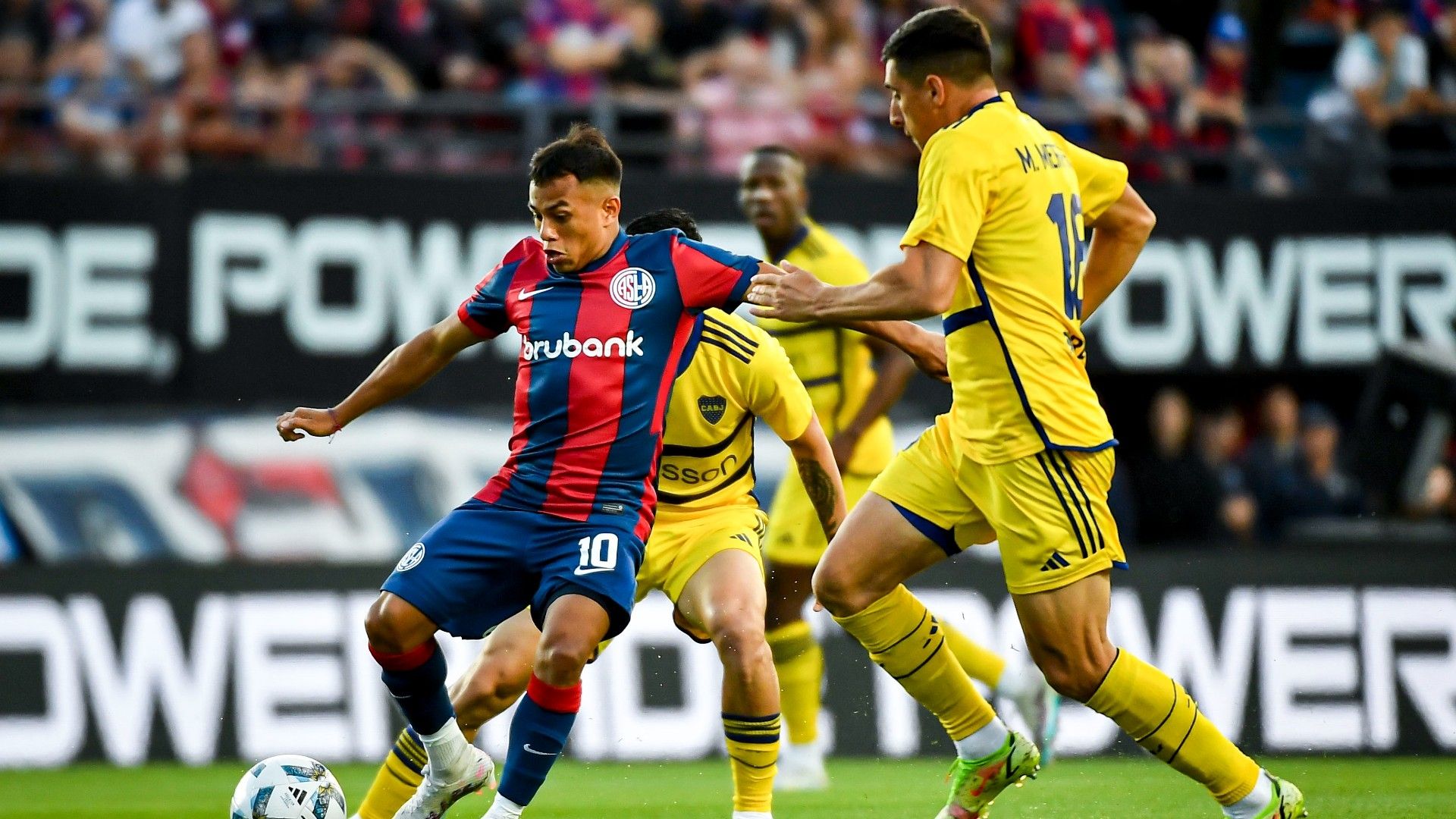 Nahuel Barrios San Lorenzo Boca Copa Liga Profesional 08112023