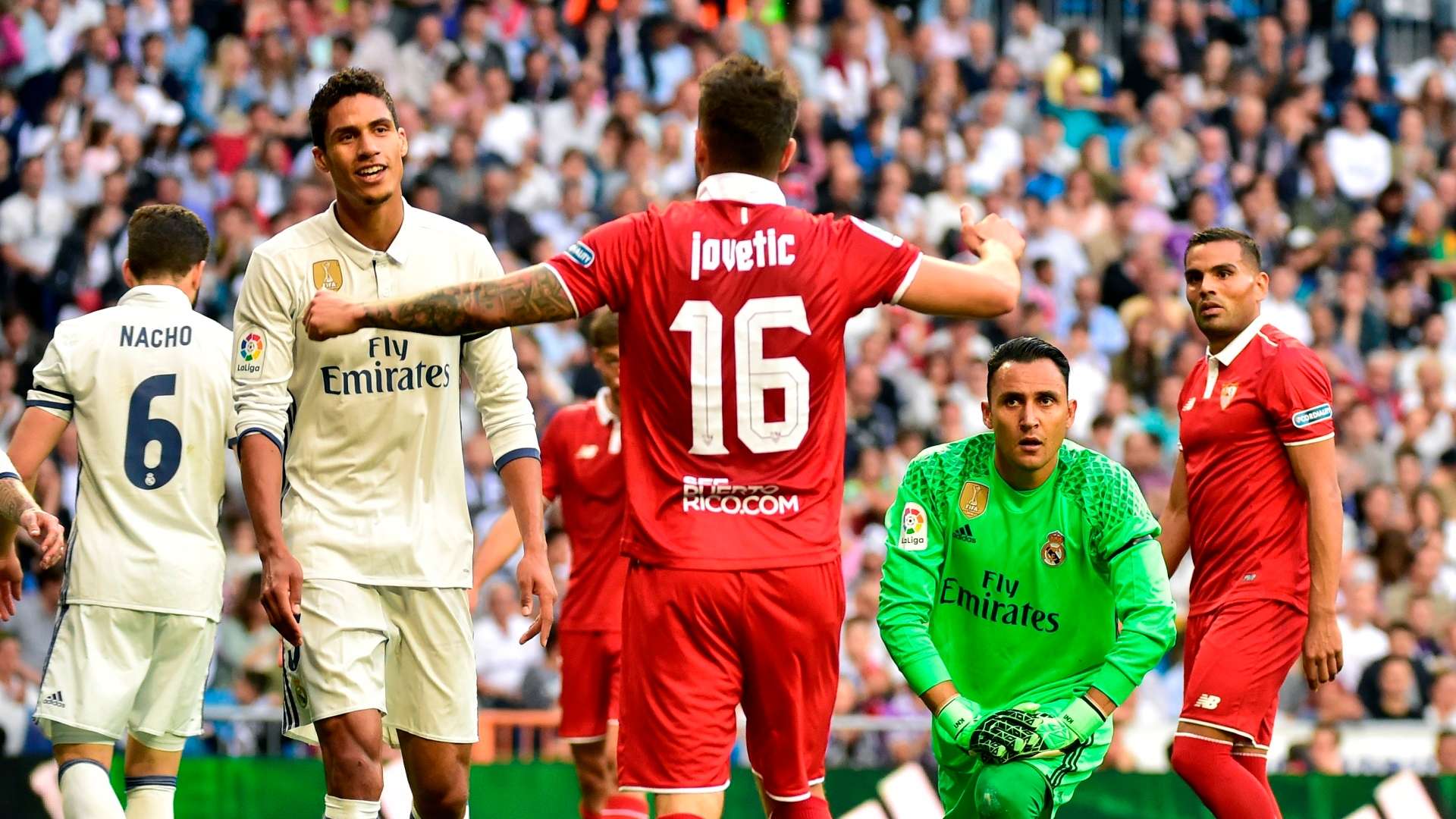 Stevan Jovetic Real Madrid Sevilla LaLiga 14052017