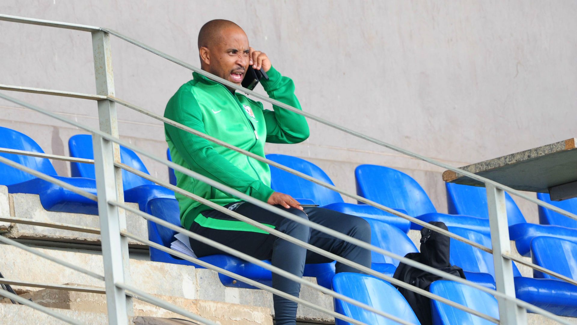 Amajita head coach Thabo Senong