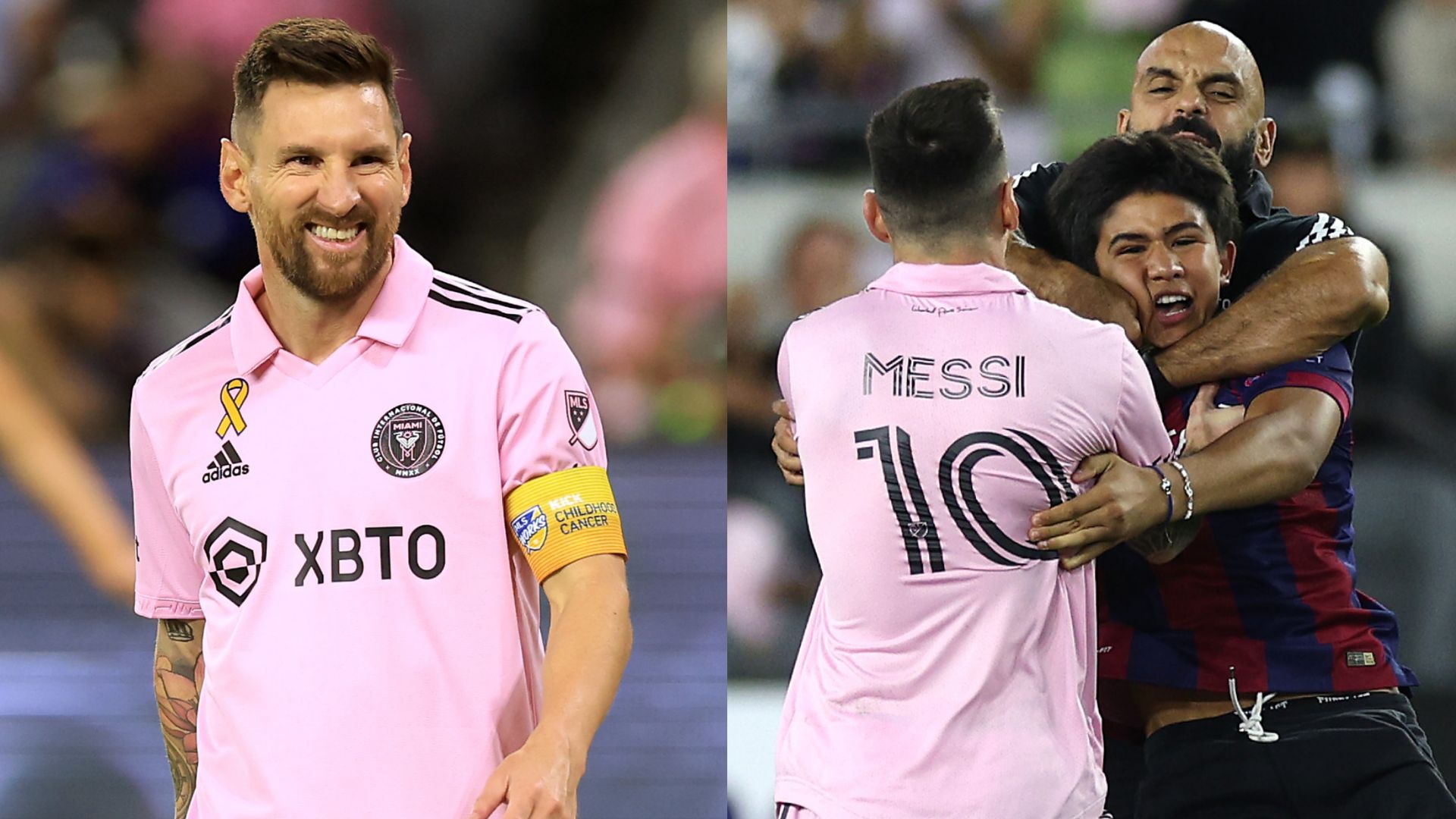 Lionel Messi bodyguard Inter Miami LAFC 2023