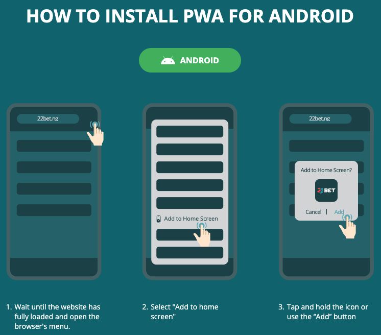 22Bet Android App