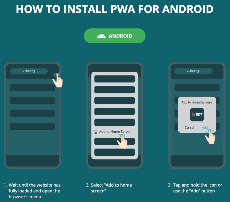 22Bet Android App