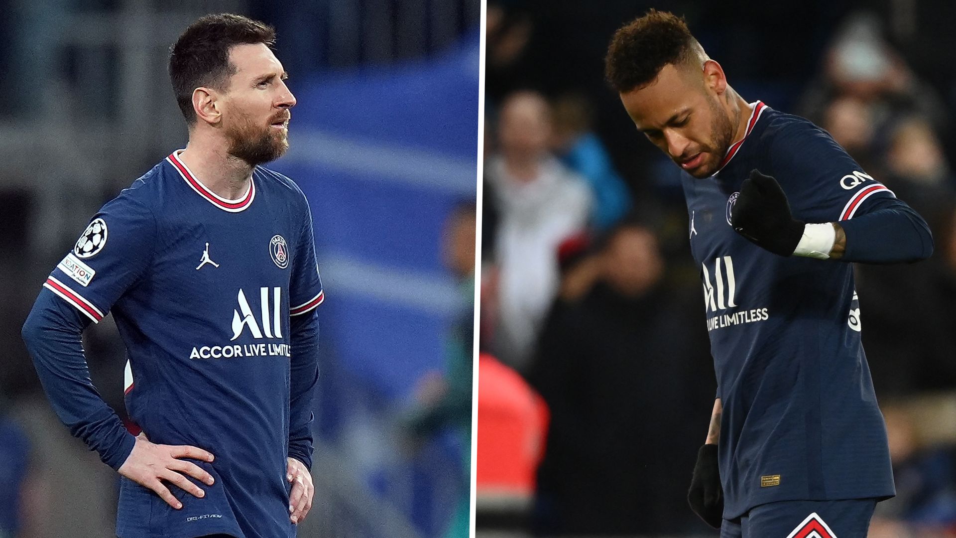 Lionel Messi Neymar PSG GFX