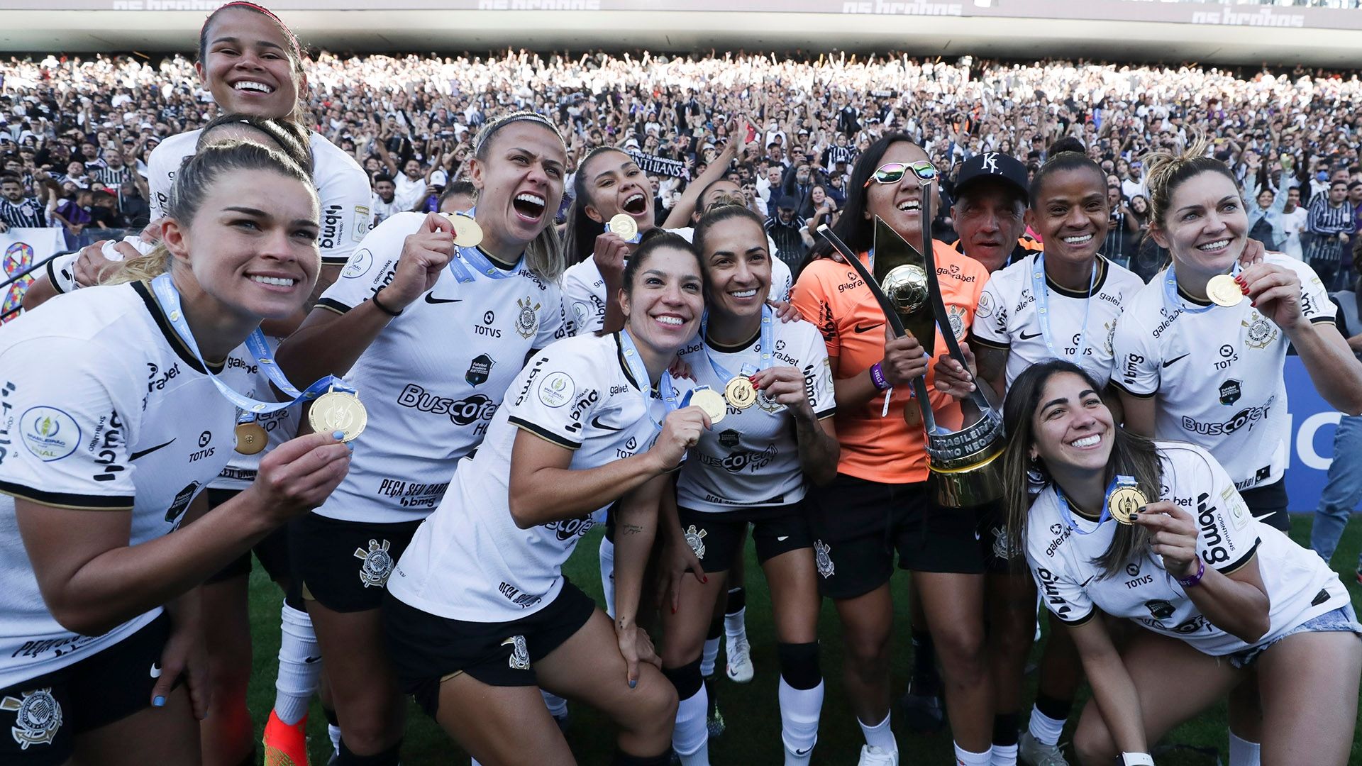 Corinthians campeão do Brasileirão feminino