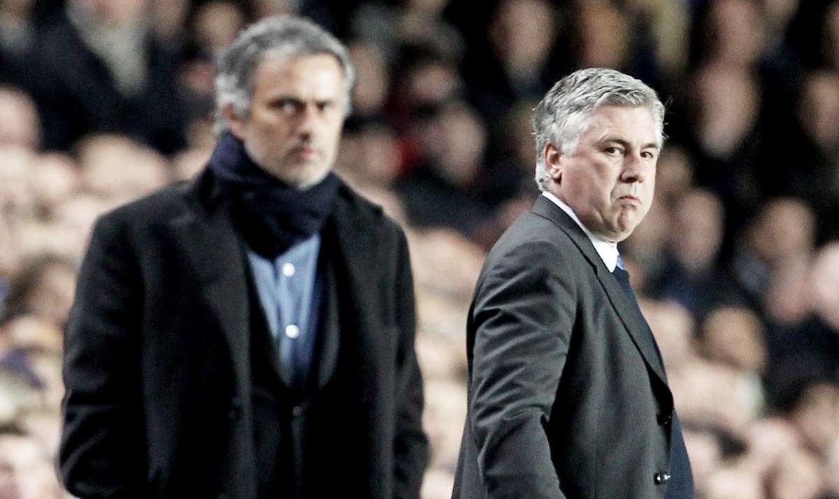 Jose Mourinho (flu) and Carlo Ancelotti