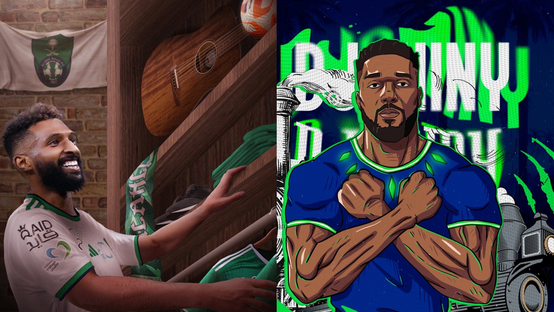 Firas Al-Buraikan - Djaniny Tavares - Ahli - Fateh 2023-2024