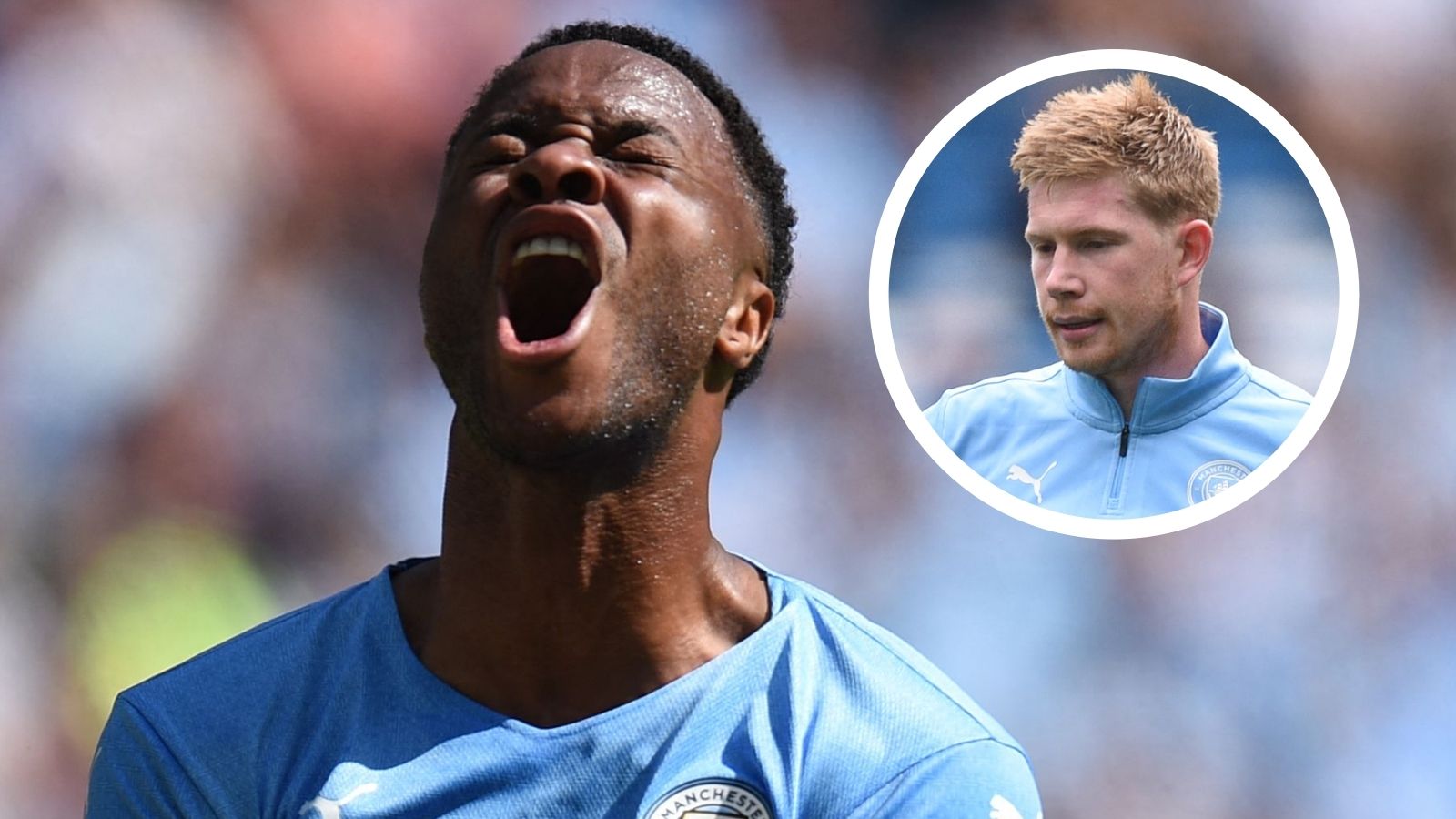Raheem Sterling Kevin De Bruyne