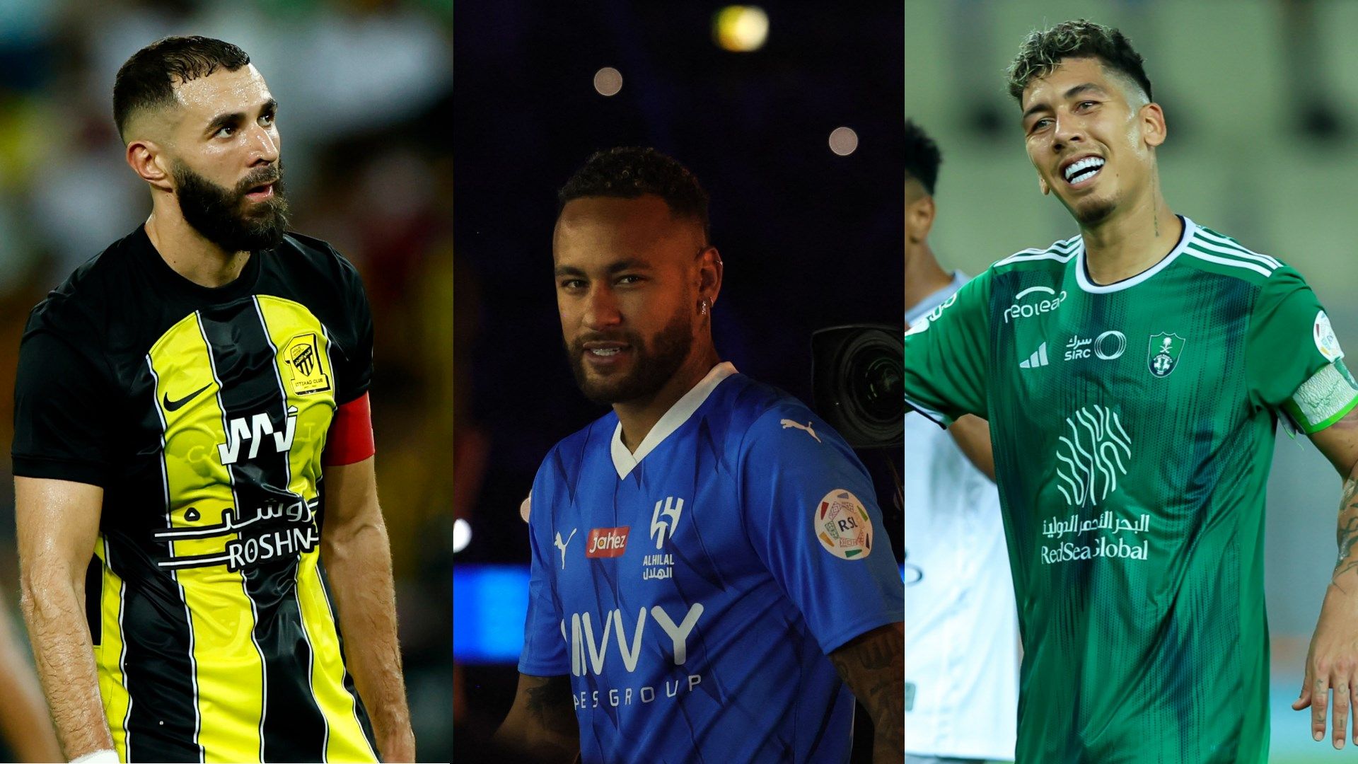 firmino - neymar - benzema