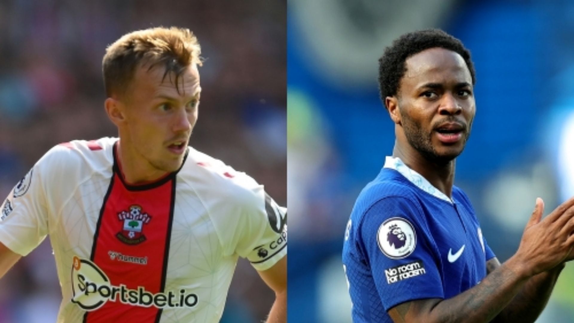 James Ward-Prowse Southampton Raheem Sterling Chelsea