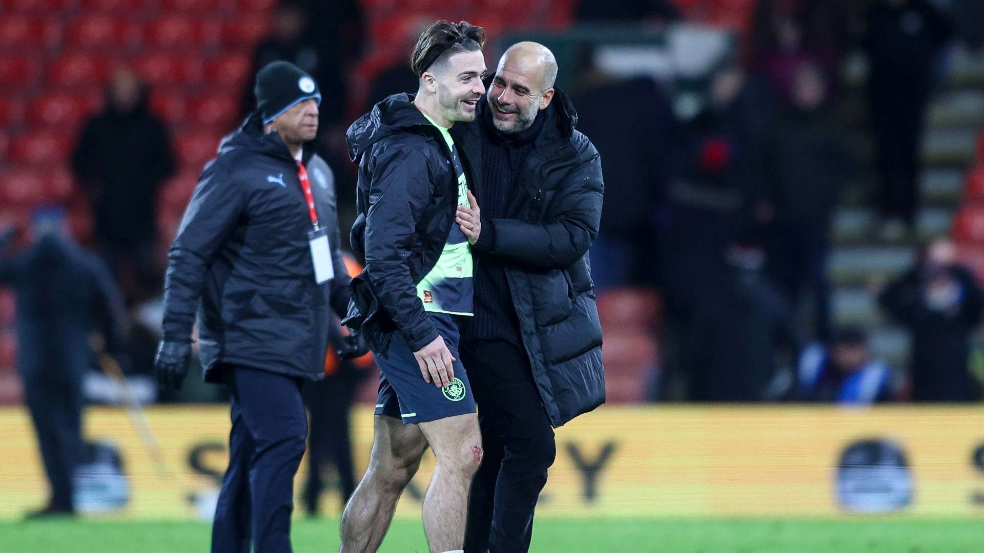 Pep Guardiola Jack Grealish Manchester City 2022-23