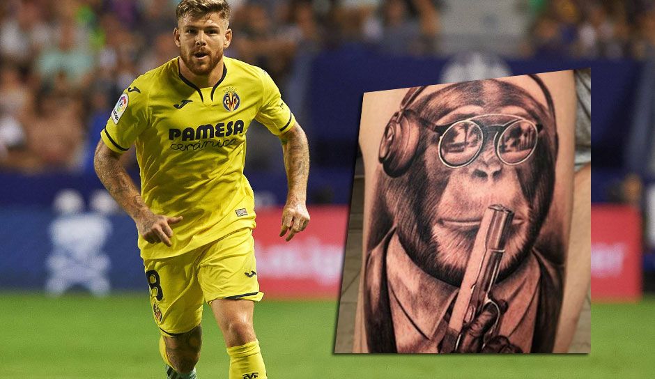 ONLY GERMANY Alberto Moreno FC Villarreal Tattoo