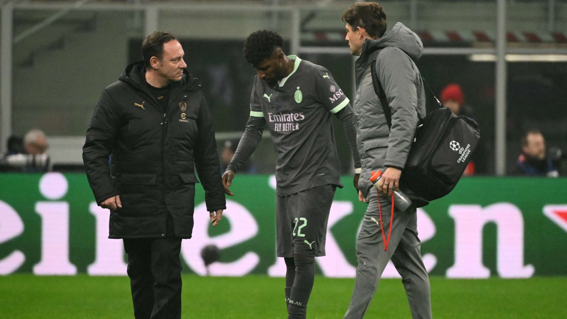 Emerson Royal Milan Girona injury 22012025