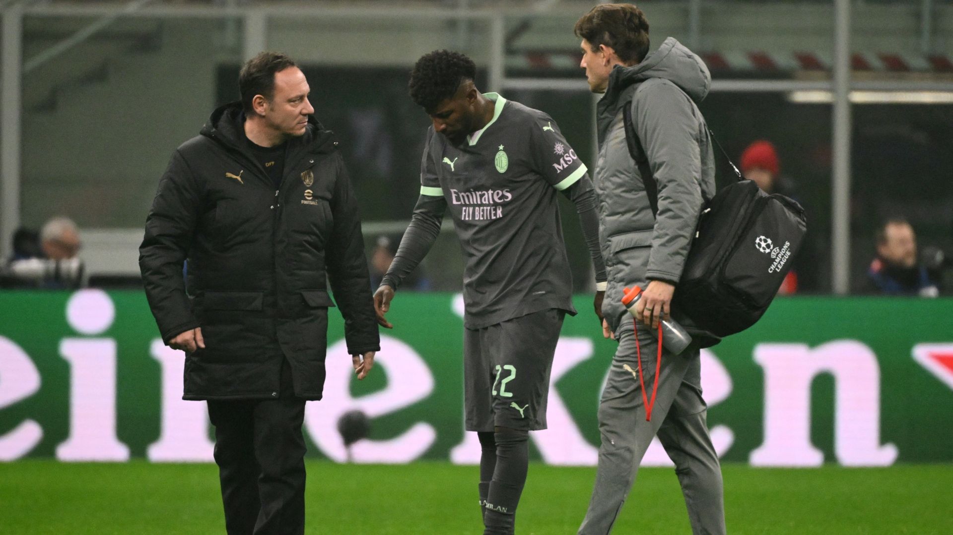 Emerson Royal Milan Girona injury 22012025