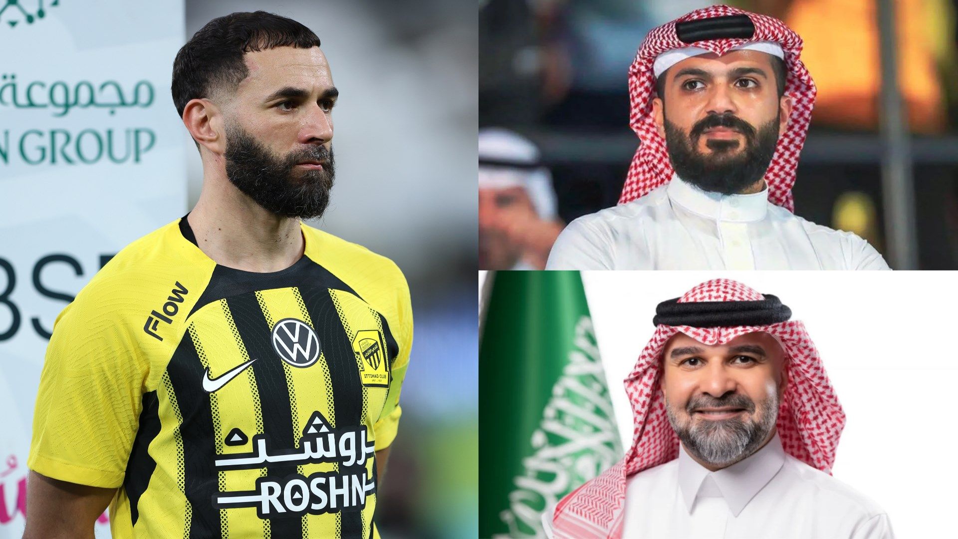 Karim Benzema Fahad Cynndy Anmar Al-Hailae