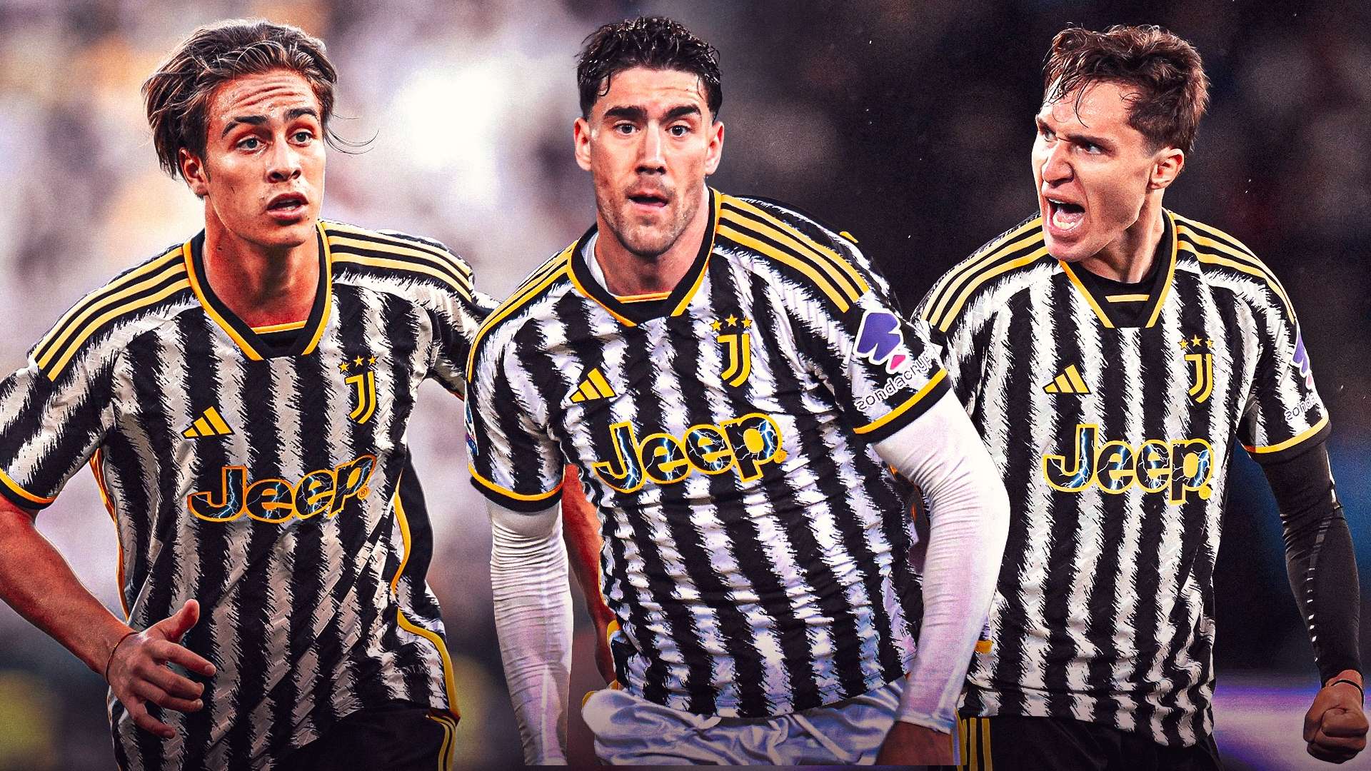 Yildiz Vlahovic Chiesa Juventus HD