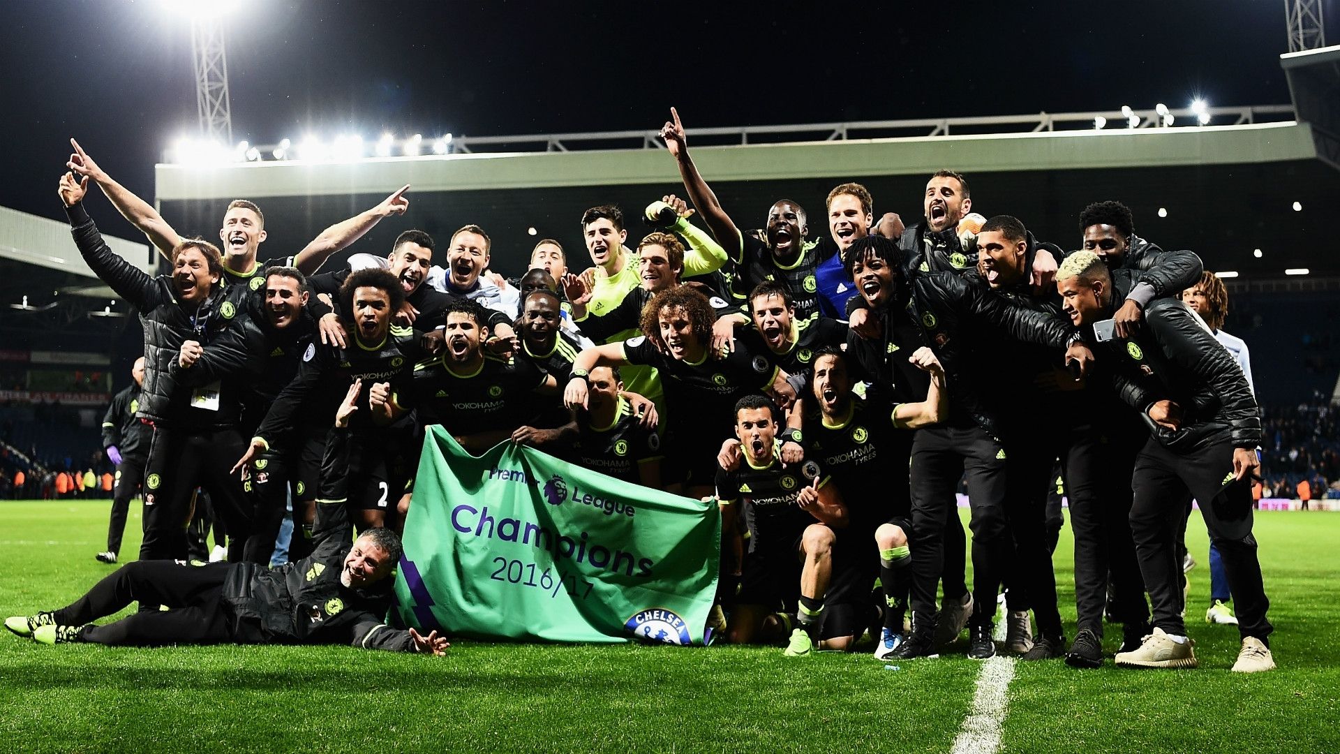 Selebrasi Juara Chelsea