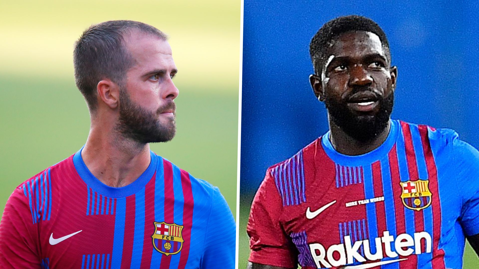 Samuel Umtiti Miralem Pjanic Barcelona