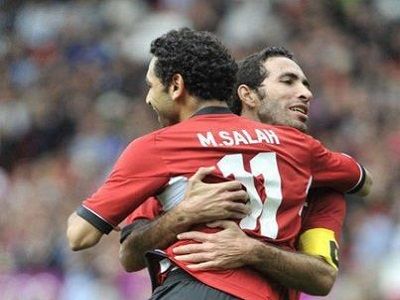 Mohammed Abu Trika - Mohamed Salah - Egypt